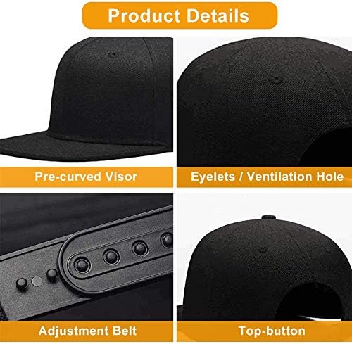כובע בהתאמה אישית כובע בייסבול היפ הופ, כובע מותאם אישית, עיצוב הכובע שלך הוסף מתנת לוגו של צוות