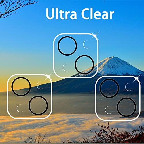 דנגדואודו 3 מארז מגן עדשות מצלמה מזכוכית מחוסמת לאייפון 14 6.1 ואייפון 14 פלוס 6.7, אולטרה ה.