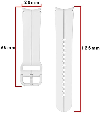 רצועת שעונים של Almnvo 20 ממ עבור Samsung Galaxy Watch 5 40 ממ 44 ממ/LTE 44 ממ/4 44 ממ 40 ממ/4 קלאסי 42 ממ