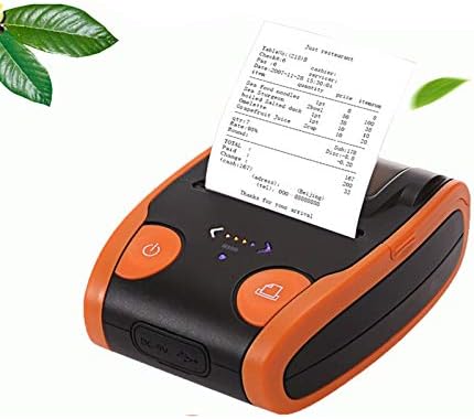 ZHUHW MINI MINI 58 ממ מדפסת כרטיסי קבלה תרמית למכונת טלפון נייד מדפסת חנות לחנות