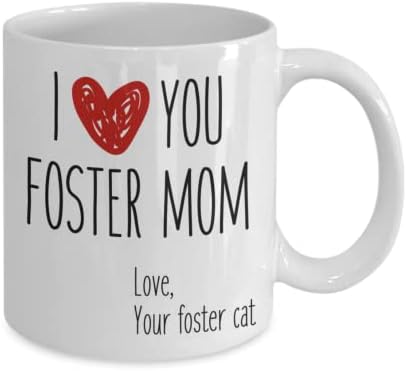פוסטר חתול אמא ספל, רעיונות למתנה פוסטר חתול, פוסטר חתול אמא מתנות לנשים, מתנות מחתול לאמא, פוסטר אמא מתנות