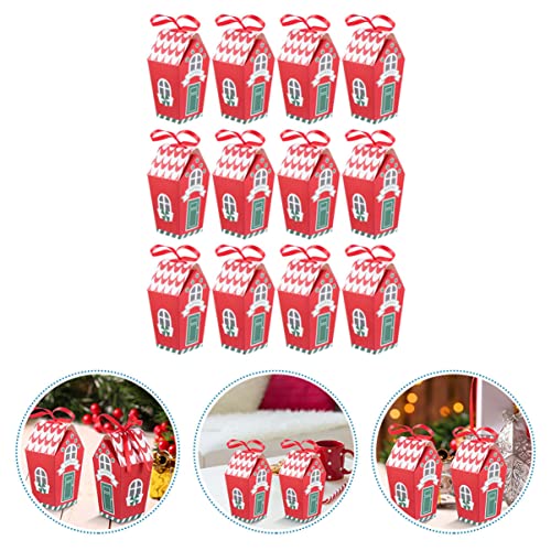 מתנות כלה 40 יחידות שקיות מקרי מכולות חג המולד מציג אדום נושאים סוכריות לשימוש חוזר לא לטובת