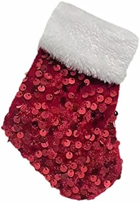 זמן כמעט מצחיק עץ חג המולד מצחיק גרבי חלון תלויים דקורטיביים. מנטל תלויים גרבי חג המולד ילדים גרבי משפחה