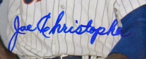ג'ו כריסטופר חתום על חתימה אוטומטית 8x10 תמונה II - תמונות MLB עם חתימה