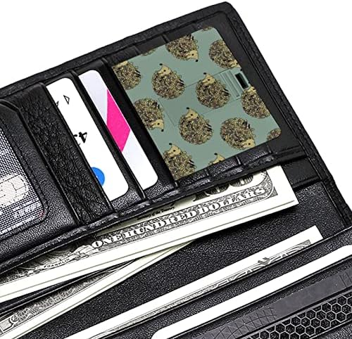 רטרו קיפוד כרטיסי בנק אשראי USB כונני פלאש זיכרון נייד כונן אחסון מקש 64 גרם
