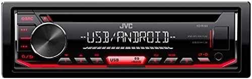 JVC KD -R370 - מקלט סטריאו לרכב CD עם 4 ערוצים עם רדיו מובנה - Payback DISC & AUX - סאונד גדול עם