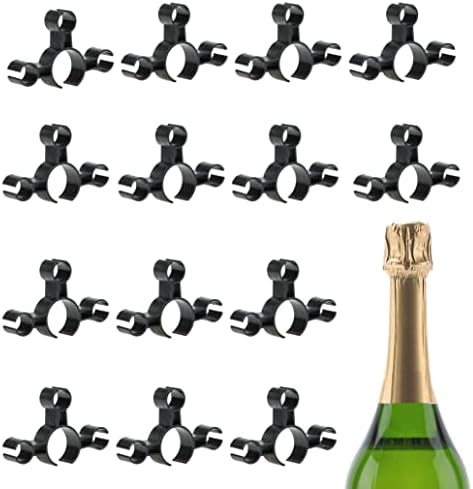 12 יחידות שמפניה בקבוק נוצץ לשלושה מחזיק יין בקבוק פמוט בטיחות קליפים שמפניה בקבוק קליפים יין