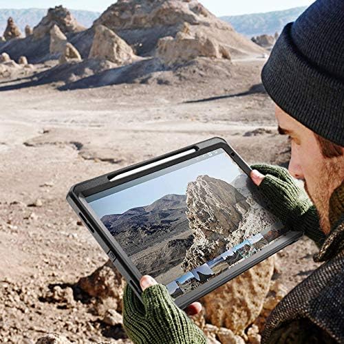 מארז Supcase UB Pro Series עבור iPad Pro 12.9 2018, תומך בטעינה של עפרון אפל עם מגן מסך מובנה