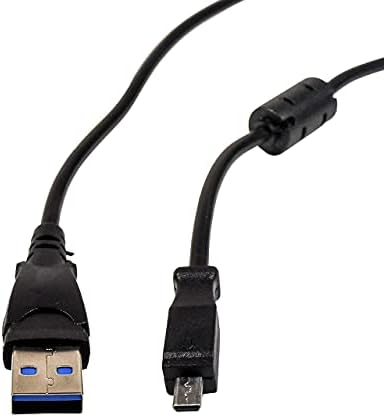 כבל / כבל USB של HQRP תואם ל- Kodak Easyshare M380, M381, M763, M853, ES-One / 6 MP מצלמה דיגיטלית