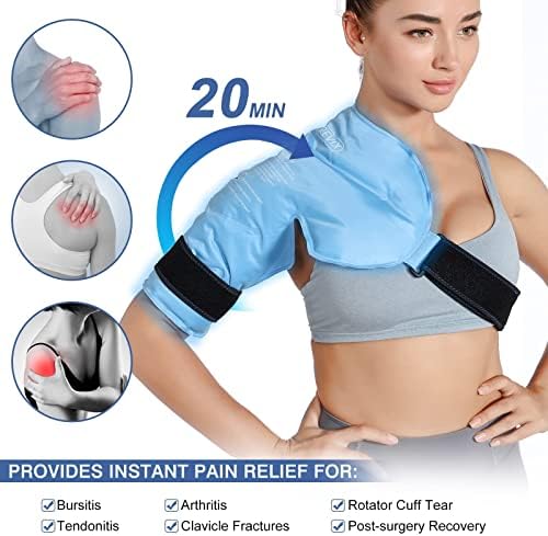 רביקס רביקס קרח חבילה עבור הברך כאב הקלה כתף קרח חבילה עבור פציעות לשימוש חוזר