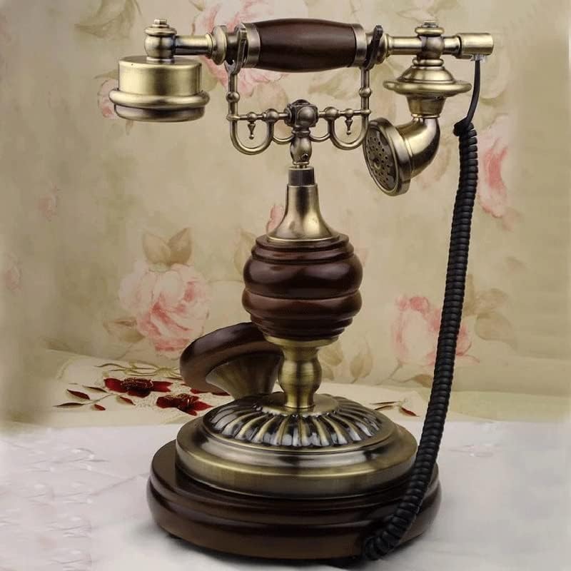 ZLXDP וינטג 'חיוג טלפוני קבוע טלפון עתיק טלפון קווי עתיק למלון בית משרדים