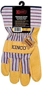 Kinco Premium Grain Pigskin Dals עם שרוול בטיחות