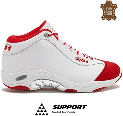 ו -1 נעלי כדורסל של טאי צ'י לגברים, נעלי ספורט לרחוב או חיצוני מקורה או חיצוני, בגודל 7 עד 15