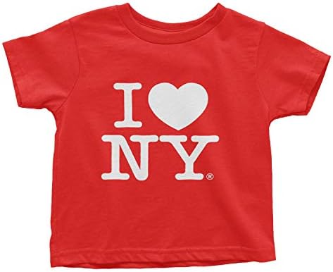 אני אוהב את חולצת הטריקו לתינוקות של ניו יורק, מורשה רשמית