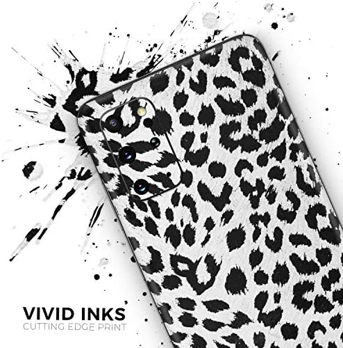 תכנן Skinz Vector Leopard הדפס בעלי חיים מגן מגן מדבקות ויניל עוטף כיסוי עור תואם ל- Samsung Galaxy S20
