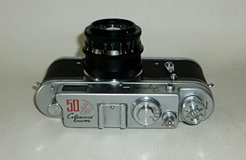 ברית המועצות זורקי 4 מצלמה + יופיטר-8 עדשה רוסית סרט מצלמה