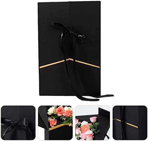 קופסא אליפיס יום נישואין תיק חתונה מזדקן אמהות שחורות זר נייר יצירתי של ולנטיין ולנטיין יום הולדת פרח מתנה