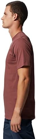 שרוול קצר לוגו של גברים עם בגדי הרים / טי כותנה קל משקל קלאסי