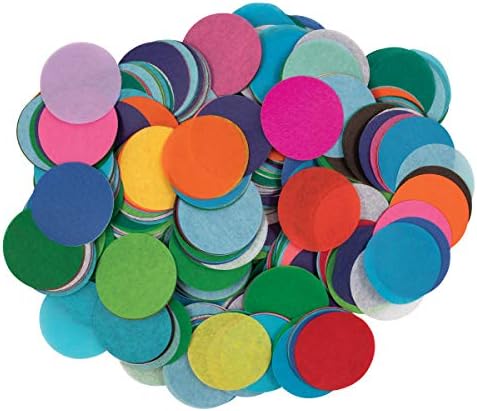 ספקטרום דימום רקמות צורות מבחר, 25 צבעים שונים, בגדלים שונים &מגבר; צורות, 1.1 קילו.