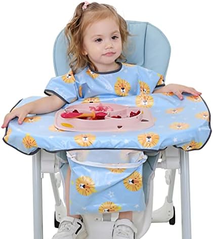 JARAFOM BABY DEANGING BIBS אנטי-יווגי HIGHCHAIR עמיד לכיסא עמיד למים סט כתם עמידות לריח משחק סינר