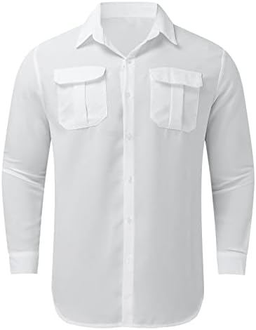 Xxzy 2022 חולצות גברים חדשות לגברים כפתור מזדמן כותנה כותנה כותנה כותנה בצבע אחיד חולצות טריקו חולצות מרובות