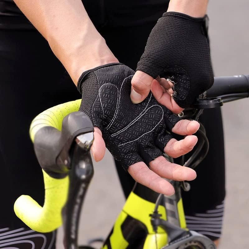 חצי אצבע רכיבה על אופניים כפפות אופנוע הרי כביש אופני כפפות גברים נשים ריצה ספורט כפפות