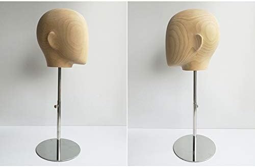 ראש מעץ מתכוונן של קוקין ראש מעץ, כובעים/כיסוי ראש תצוגה