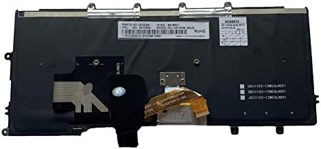 החלפת מחשב נייד טיוגוכר פריסה אמריקאית עם תאורה אחורית עם מקלדת הצבעה עבור לוח החשיבה של לנובו 240