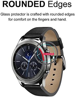 Supershieldz מיועד למאובנים Q Venture HR Gen 4 Smartwatch מגן מסך זכוכית מחוסמת, אנטי שריטה, ללא בועה
