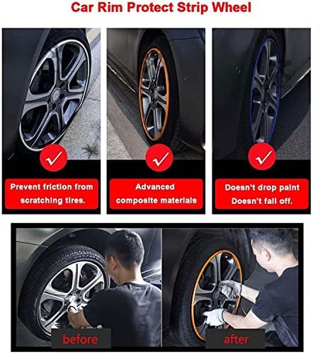 מגני גלגלים מגנים על גלגל גלגל 16-20 אינץ 'מגנים על גלגל גלגלים מגנים על גלגל רכב סט של 4, סגסוגת גלגל