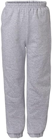 מכנסי טרנינג נוער משקל כבד של גילדן. 18200b - x -large - ספורט אפור