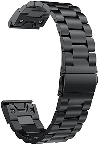 KFAA 26 22 ממ מהיר שחרור מהיר רצועת רצועת שעון נירוסטה לרצועת Garmin Fenix ​​7 7x Watch EasyFit
