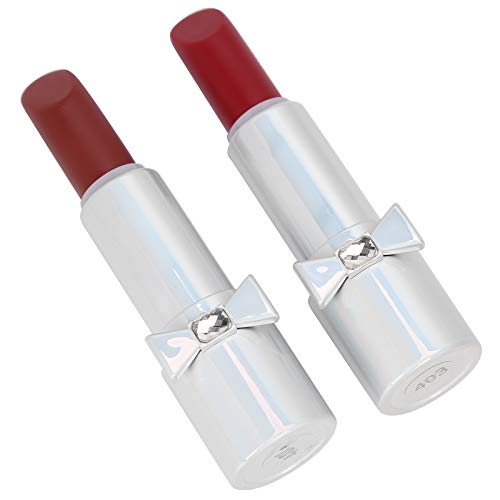 2 יחידות לאורך זמן מט שפתון מעודן נייד מלא צבע שפתיים מקל איפור כלי,עבור בית, מתנה