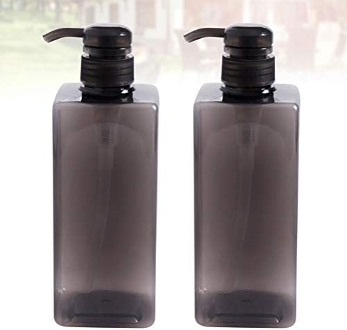 Doitool 6 PCS 600 מל מקלחת ג'ל בקבוקי מכולות משאבת פלסטיק בקבוקי שמפו שמפו מיכל מבקבוק נוזלי לבית אמבטיה