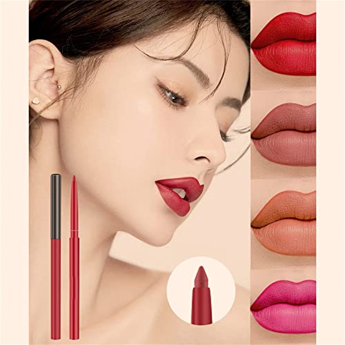 שיאהיום חמאת ליפ גלוס טבעת 18 צבע שפתון תוחם שפתיים לאורך זמן ליפלינר עיפרון עט צבע סנסציוני עיצוב תוחם שפתיים