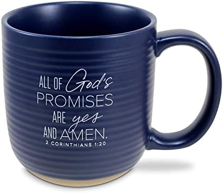מגדלור מוצרים נוצריים מתחזקים ועוזרים לך כחול 20 גרם ספל כוס קפה קרמיקה