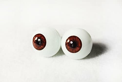2 pcs זוהר היפר-ריאליסטי עיניים עיניים גלגל עיניים מיוצרות ביפן