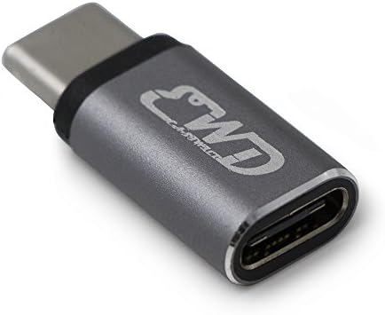 USB C זכר ל- USB C סיומת מתאם נקבה / EastWild מסוג C מאריך עבור סמסונג DEX, התואם ל- Galaxy S9 / S9 Plus /