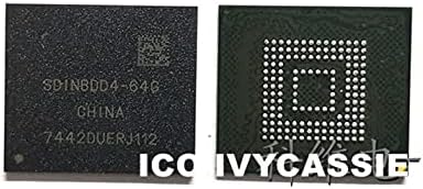 Anncus sdinbdd4-64g Emmc BGA153 64GB טלפון NAND זיכרון פלאש IC CHIP CHIP סיכות כדור מלחמה -