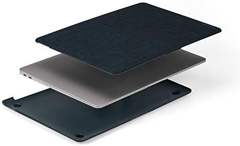 עיצובים של עיצובים של קשיח מרקם עם Woolenex לרשתית MacBook Air - Heather Navy
