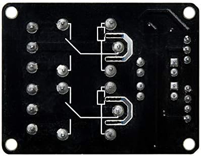Yizhet 5v 2 ערוץ-ממלט DC 5V 230V Moidel Model Board Control Board עם Optocupler עבור Raspberry Pi pic avr mcu