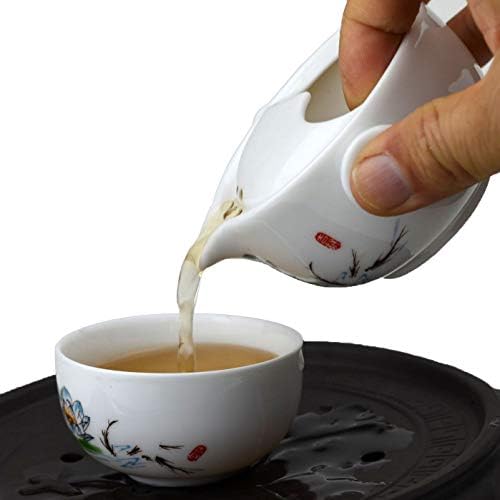 ליאנג Baobao נוח כוס טהור חרסינה חרסינה כוס תה מזוגג לבן