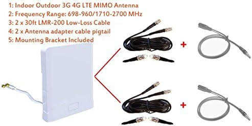 3G 4G LTE מקורה פס רחב חיצוני מימו אנטנה עבור NetGear Zing Aircard 771S AC771S AC771 3G 4G LTE HOTSPOT