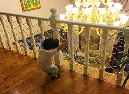 גדלים מרובים ילדי בטיחות נטו תינוק סתיו הגנת בטיחות נטו מרפסת מדרגות מעקה בטיחות נטו לילדים חיות מחמד צעצועים