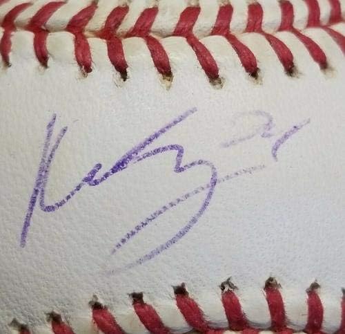 מני רמירז החתום על חתימה של בוסטון רד סוקס בייסבול MLB. PSA/DNA - כדורי חתימה