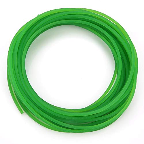 חגורה עגולה של אופתן עגול, חגורת העברת PU של חגורת פוליאוריטן לפוליאוריטן להולכת כונן ירוק 3 ממ x 10 מ '