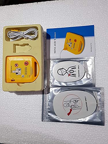 Ajantaexports Mini AED מאמן למבוגרים ומבוגרים רפידות רפידות חוט מחבר חוט ציוד מעבדה ניידת