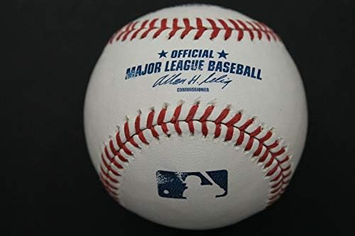לני דיקסטרה ניו יורק מטס כתוב 'ציפורניים' חתימה חתימה על בייסבול MLB JSA