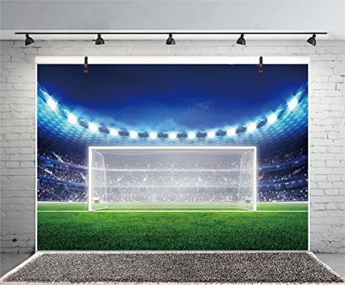 כדורגל צילום תפאורות-כדורגל צילום רקע-ייל 12 על 8 רגל ויניל כדורגל שדות המטרה ספורט התאמה רקע תמונה