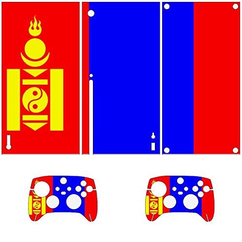 דגל של Mongolia Xbox Series Console ו- Controller Skins